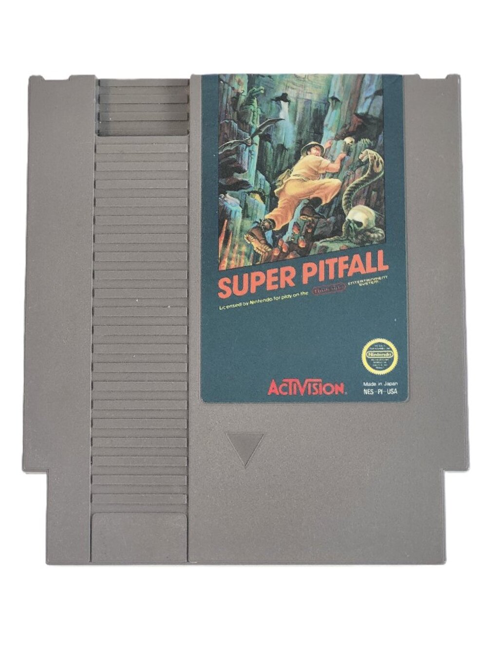 Super Pitfall NES – Activision – 3‑Screw Cart